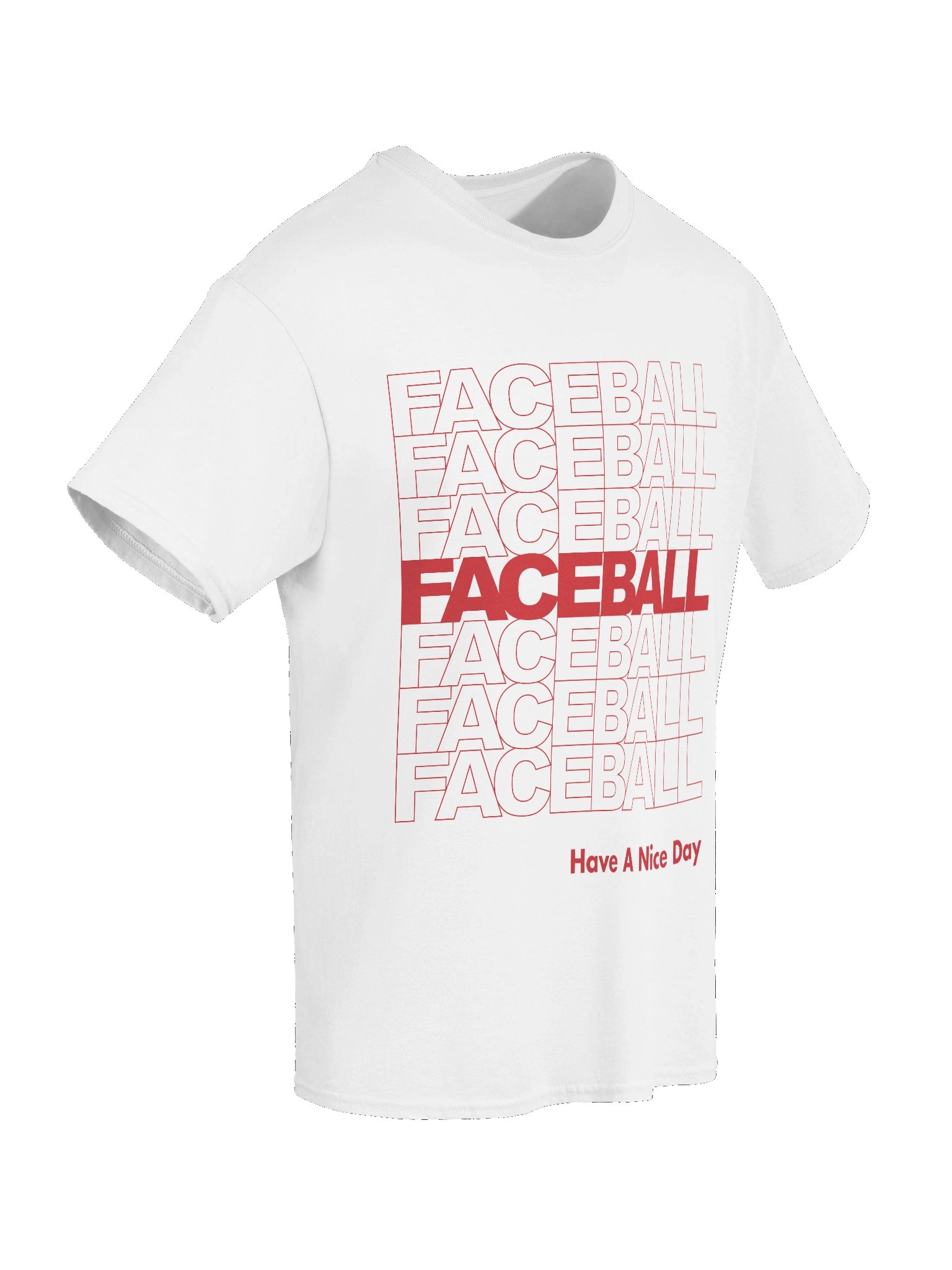 Have a Nice Day Plastic Bag Design Unisex T-Shirt product image (8)
