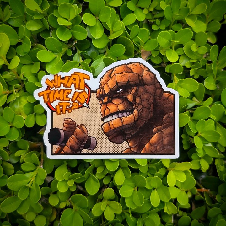 “The Thing” | Fantastic Four Waterproof Vinyl Sticker product image (1)