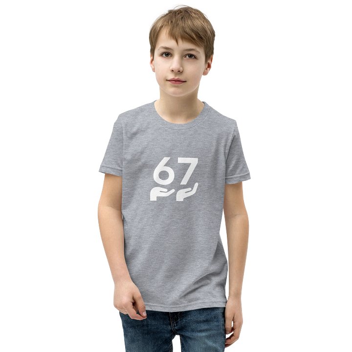 6 7 Meme Kid T-Shirt - Bella+Canvas Youth Short Sleeve Unisex product image (1)
