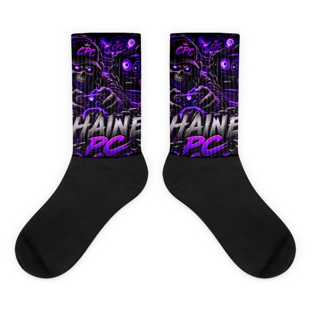 ChainedPC Skull Gamer Socks product image (1)