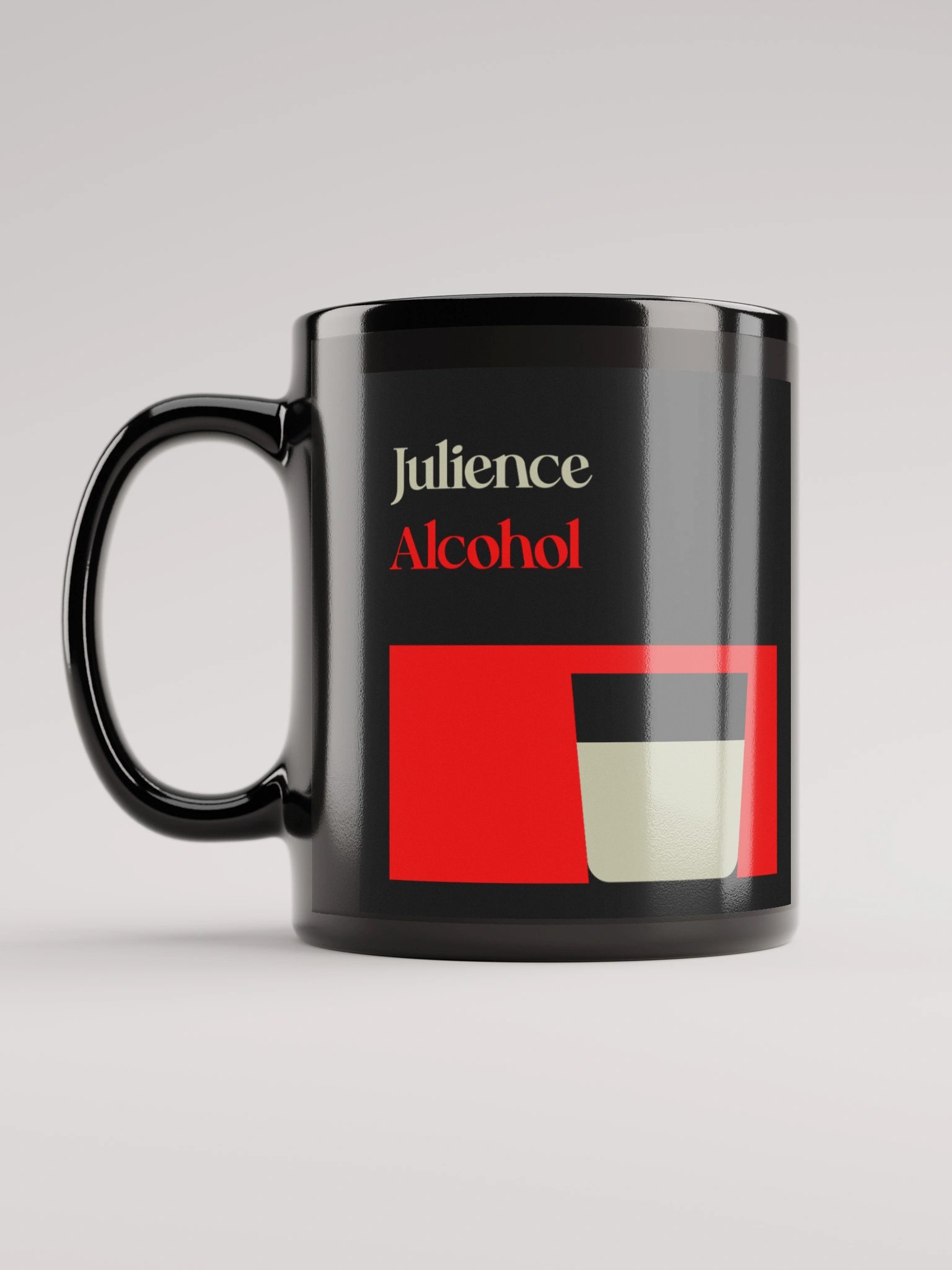 Alcohol - Black Glossy Mug product image (11)