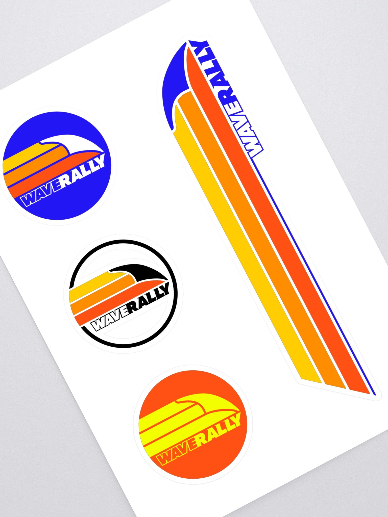 WAVE RALLY STICKER SET product image (1)