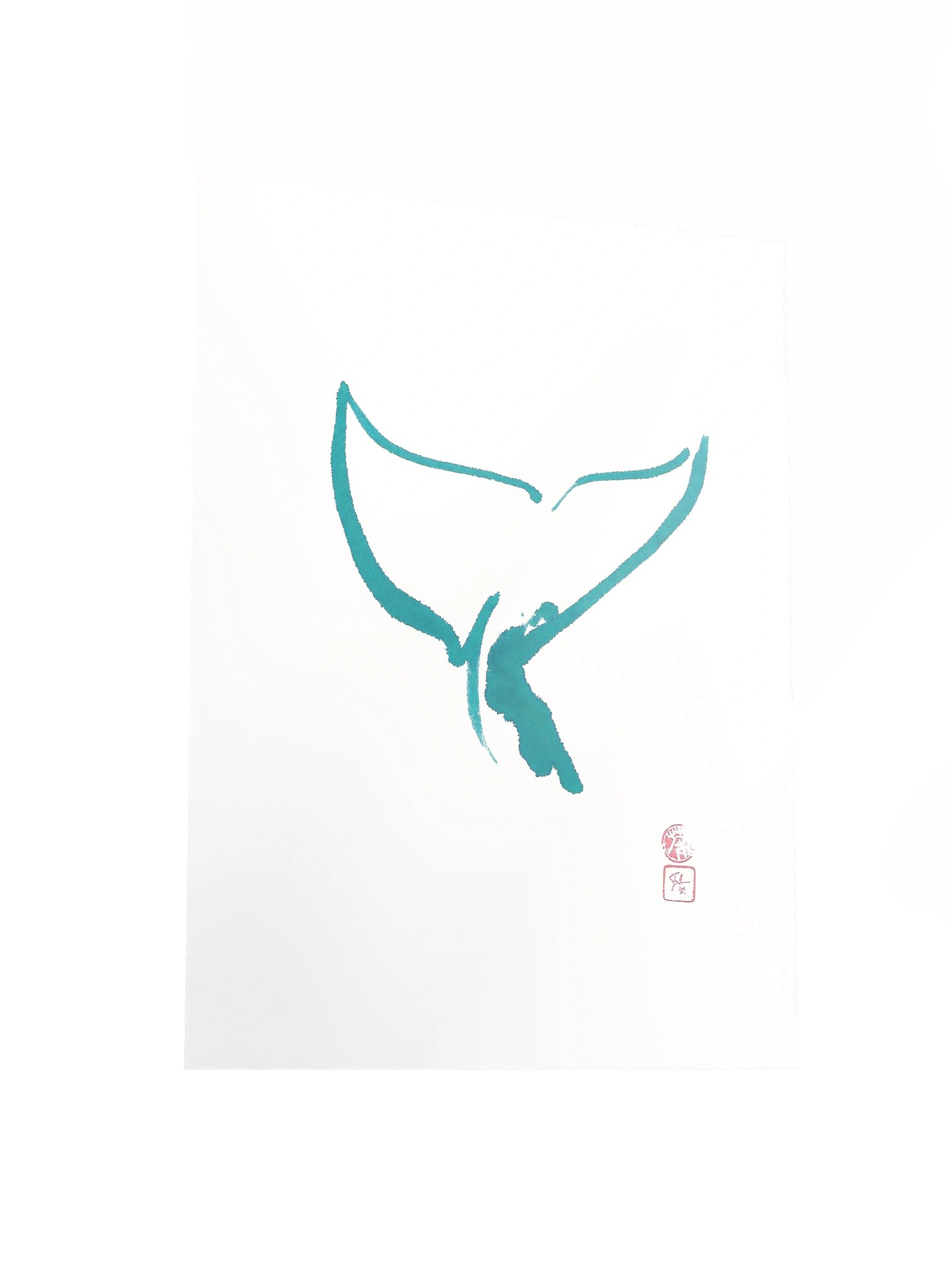 Whale Ink Poster product image (8)