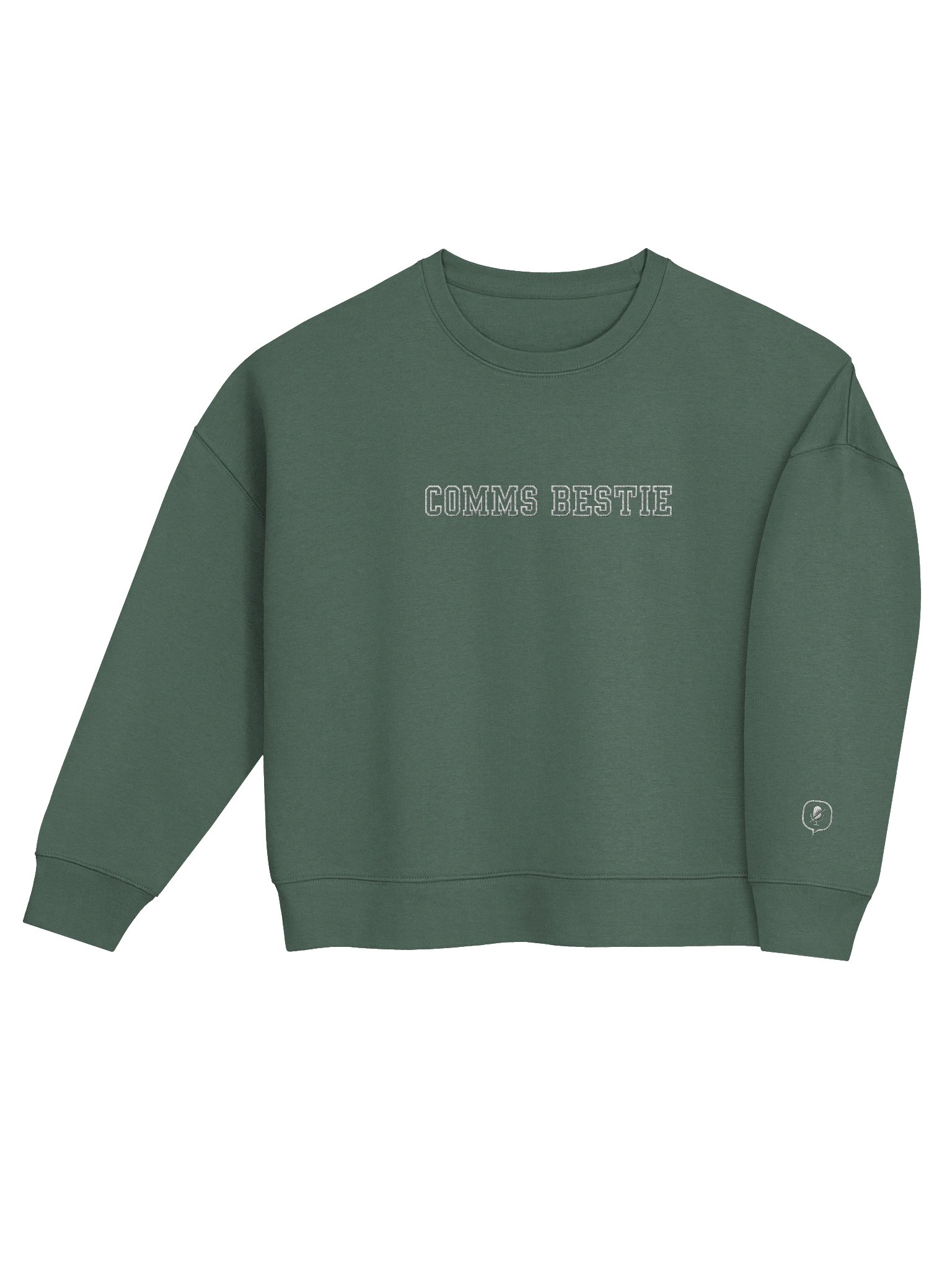 Women's Embroidered Comms Bestie Sweatshirt product image (4)