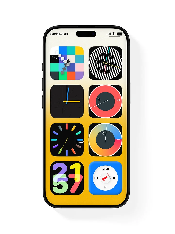 Small Clock Widgy Widget Bundle product image (1)