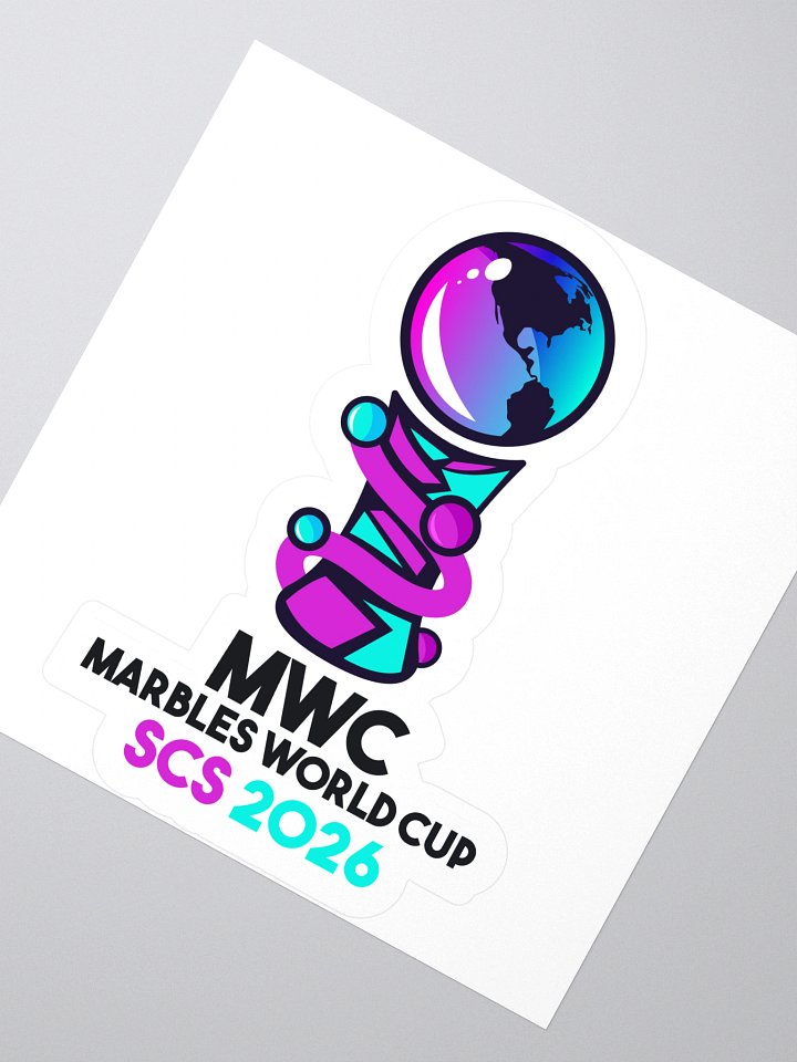 MARBLES WORLD CUP STICKER product image (2)