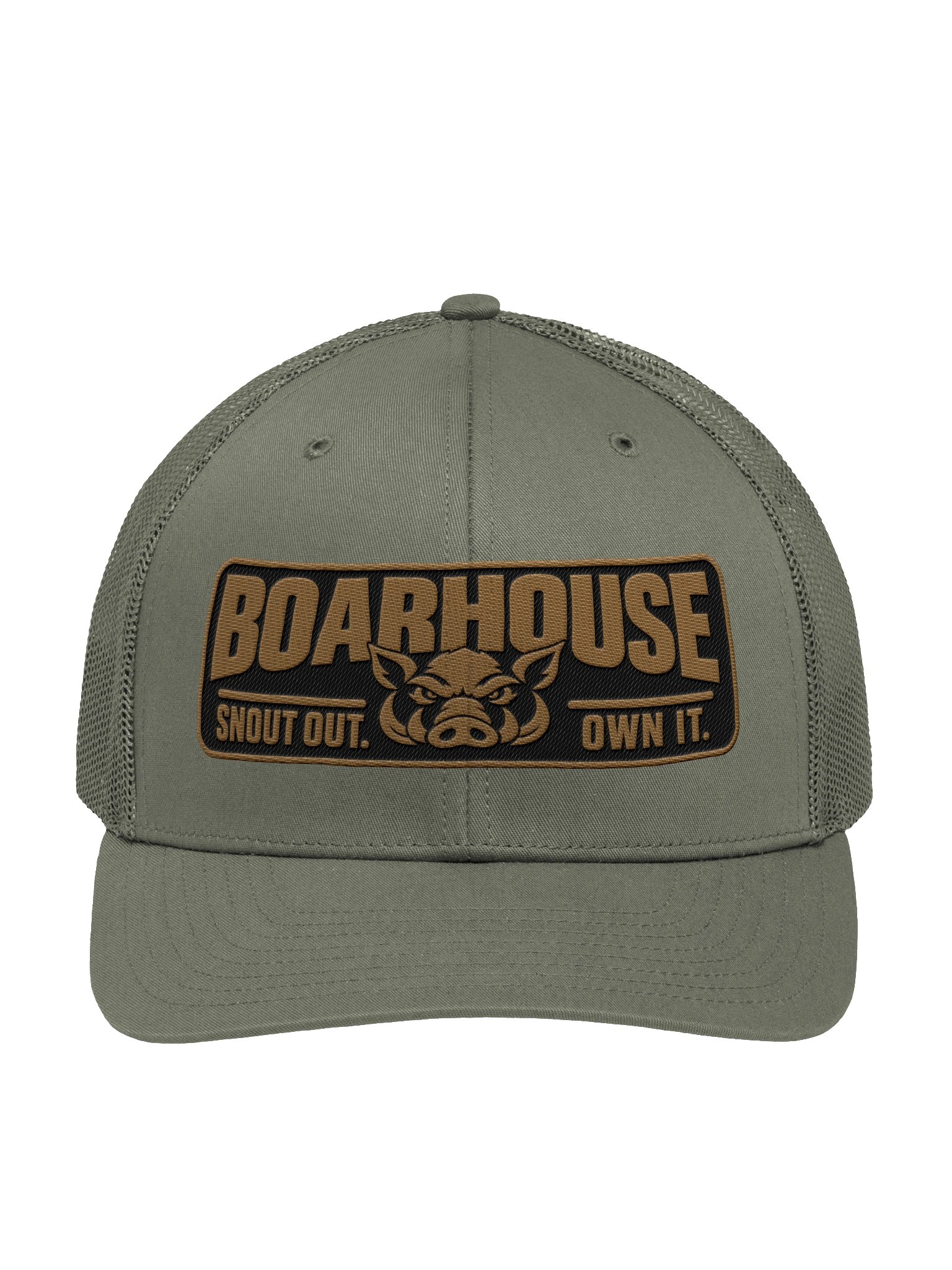 BOARHOUSE NYC Old Gold Trucker Hat product image (2)