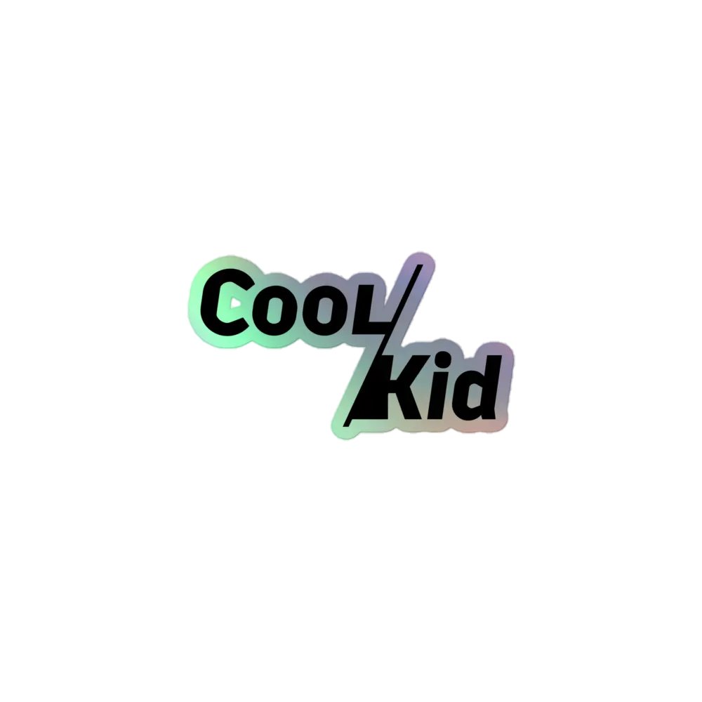 Coolkid Holographic Sticker product image (1)
