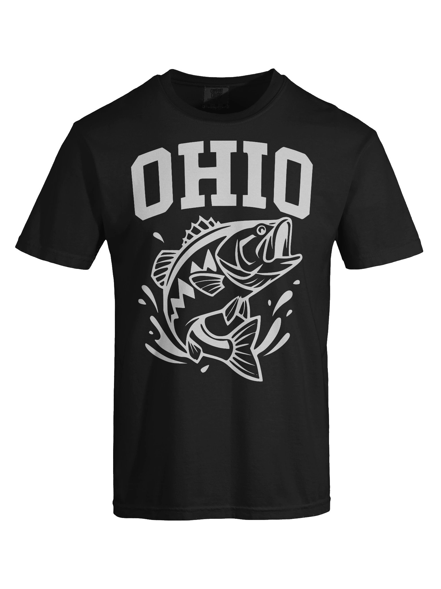 Ohio Bass Fishing T-Shirt | Vintage Outdoor State Pride Tee product image (9)