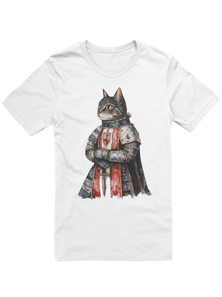 Noble Knight Cat T-Shirt product image (7)