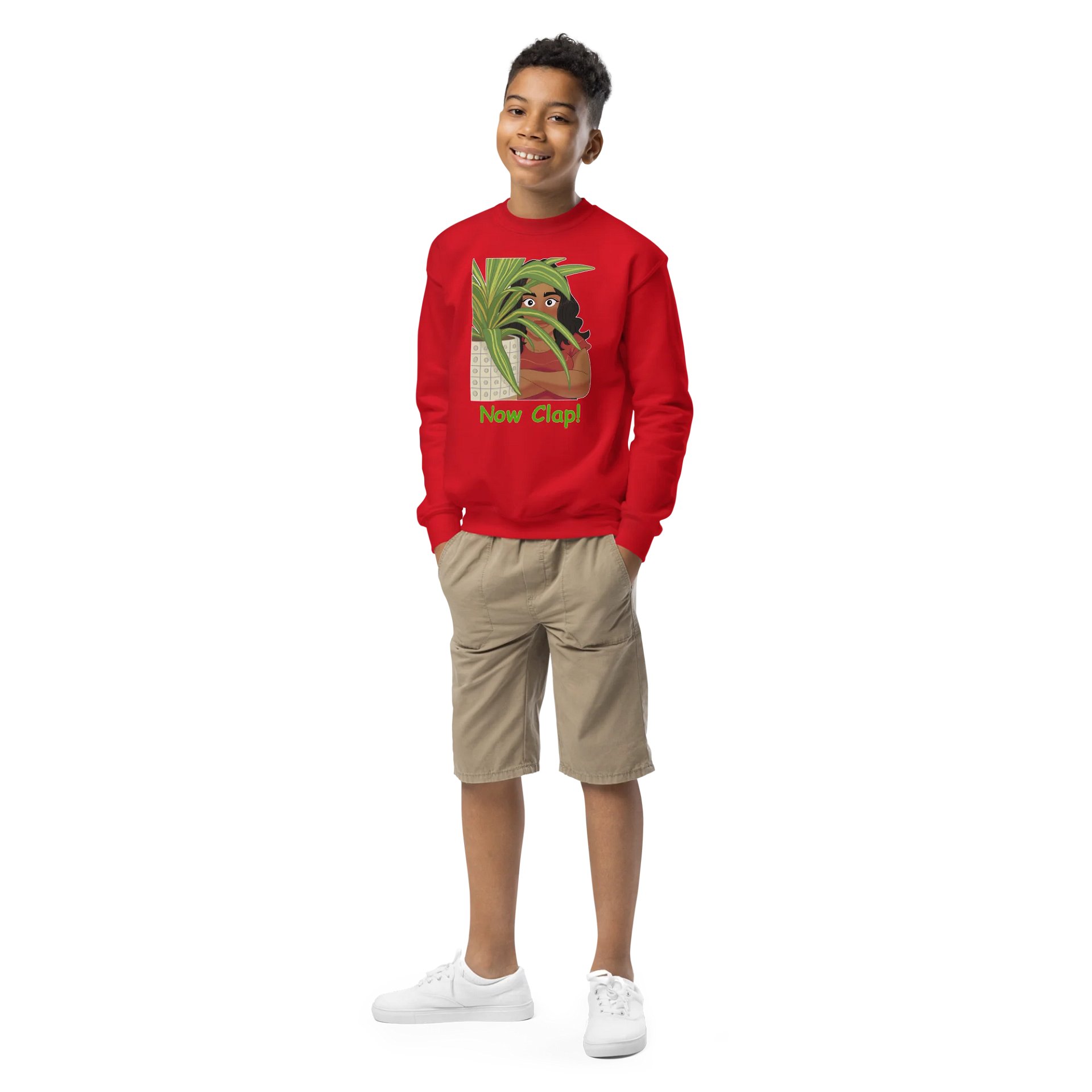 Kids Now Clap! Pullover Sweatshirt product image (5)