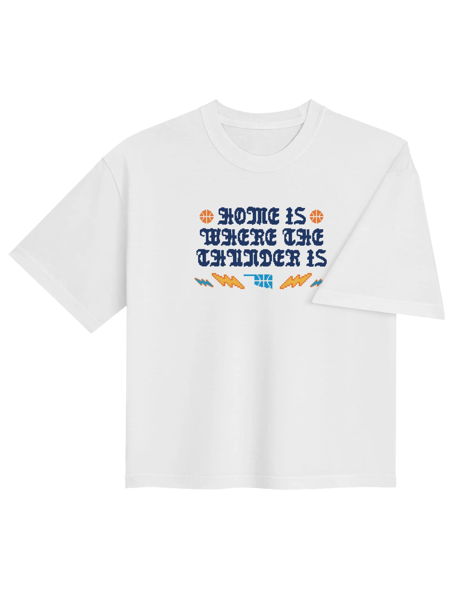 Home Is Where the Thunder Is Boxy Women's Tee product image (7)