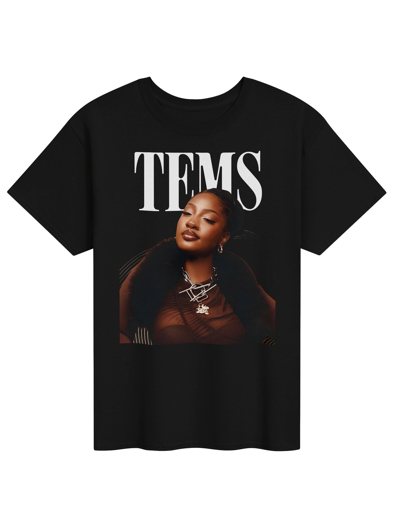 Portrait Tems Tshirt product image (1)