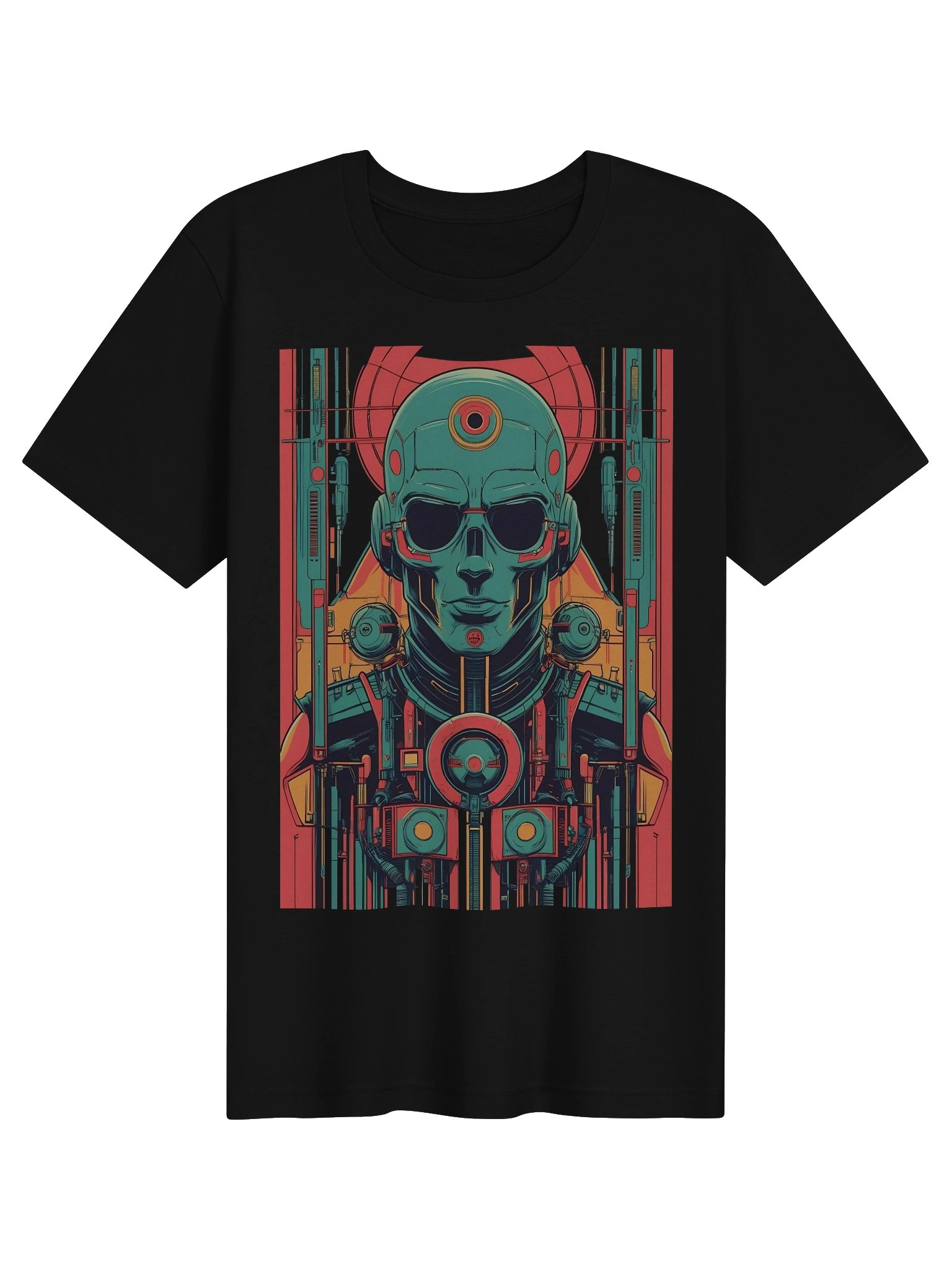 Retro Cyborg Prophet Lightweight T-Shirt product image (1)