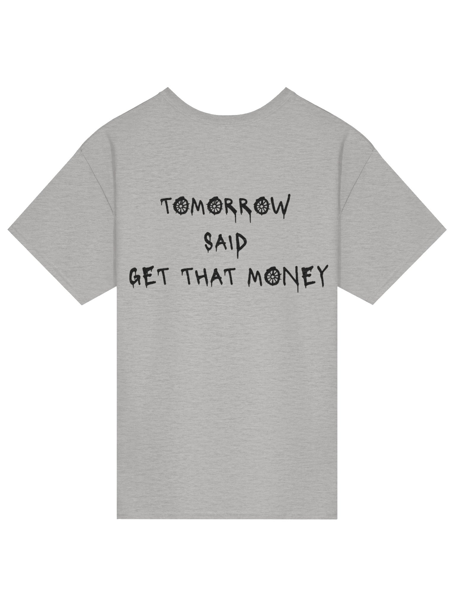 Tomorrow Said T-Shirt- Sport Grey product image (2)