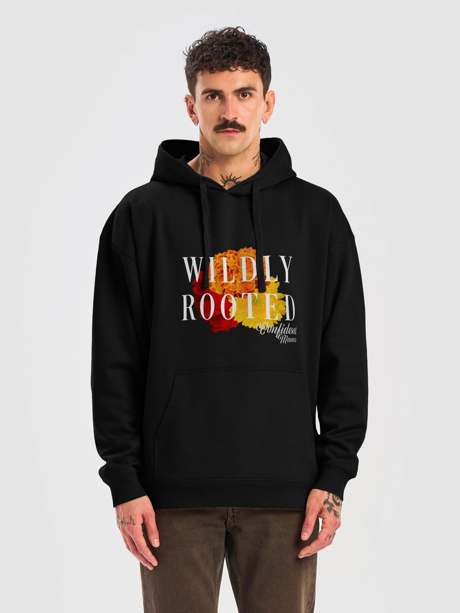 Wildly Rooted Organic Hoodie - Confident Mama product image (5)