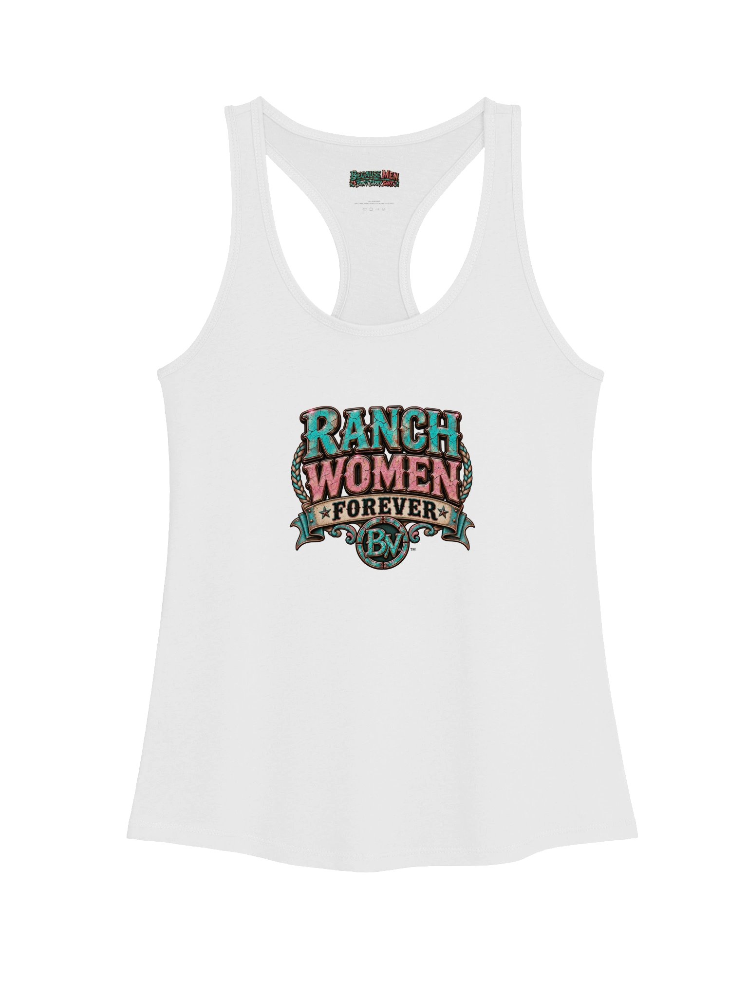 Women's Ranch Life Tank Top — Ranch Women Forever Racerback | Broken Women!™ product image (2)