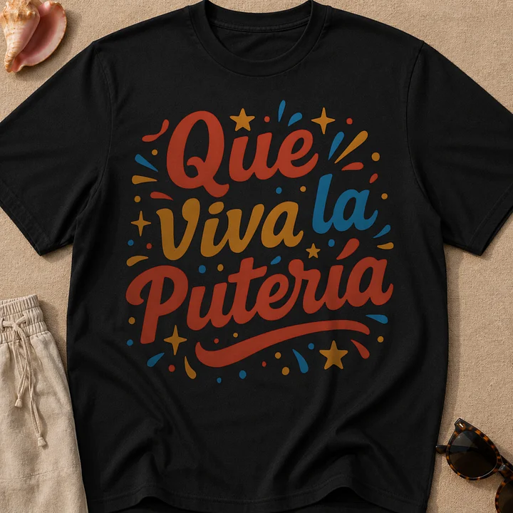 Que Viva la Putería Camiseta Unisex product image (1)