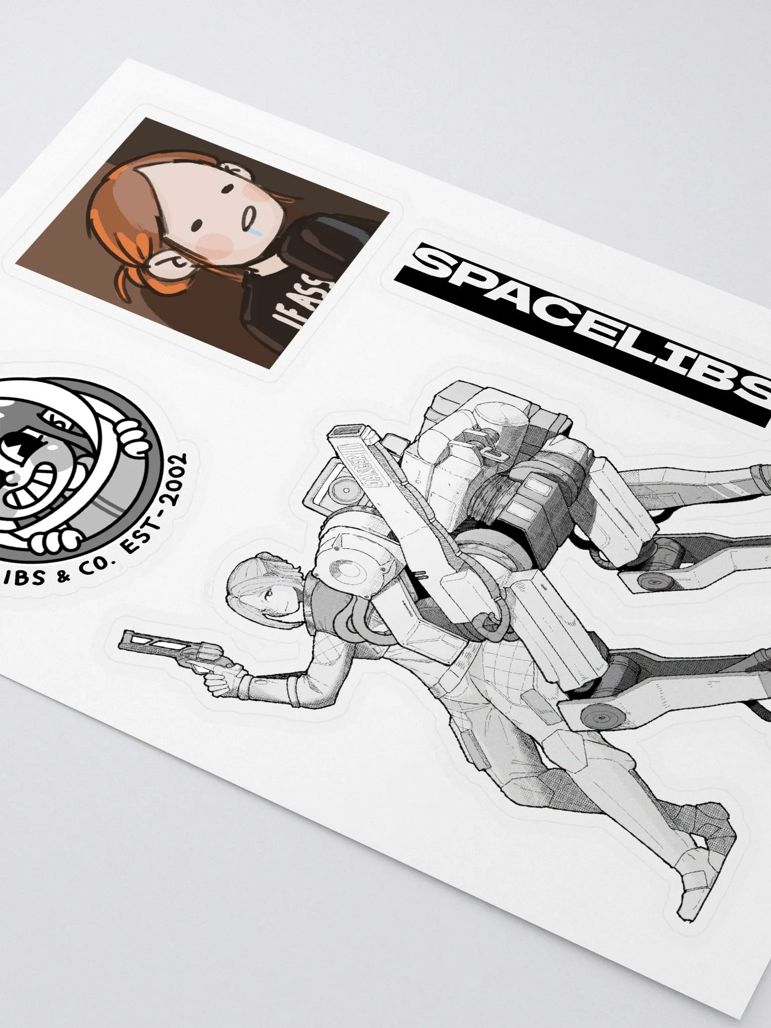 SpaceLibs Sticker Collection product image (2)