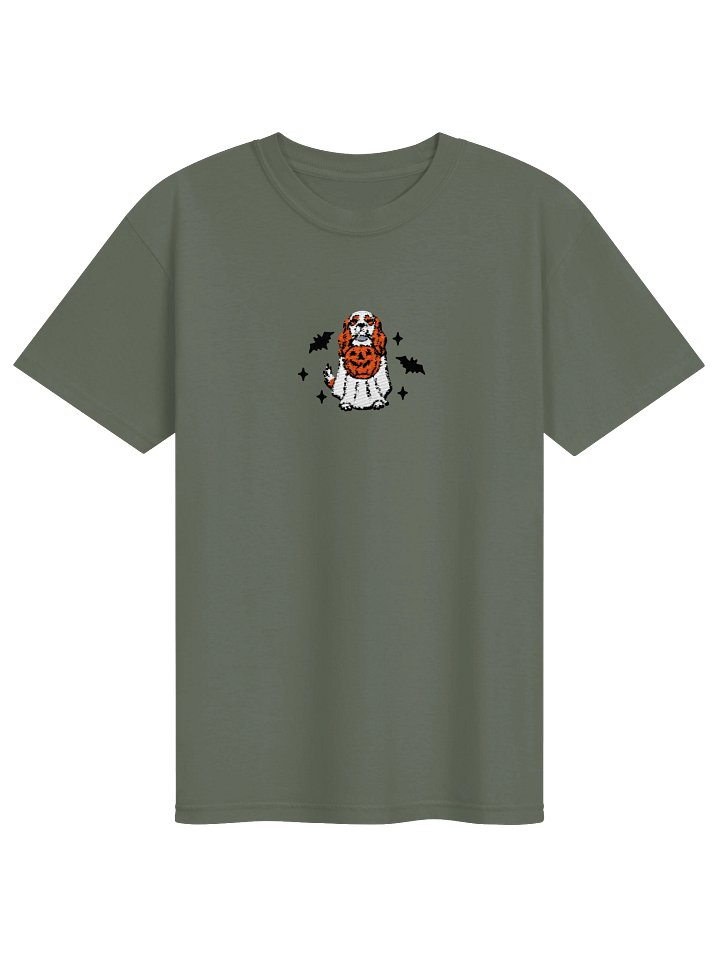 Halloween Cavalier King Charles Spaniel(Blenheim) Embroidered T-Shirt product image (9)
