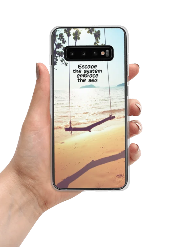Sea Escape Samsung® Clear Case product image (7)