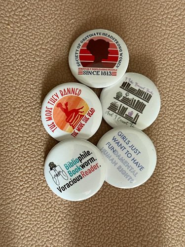 One of my favorite new items in the shop is this collection of advocacy buttons. Available in 2 sizes and each of these desig...