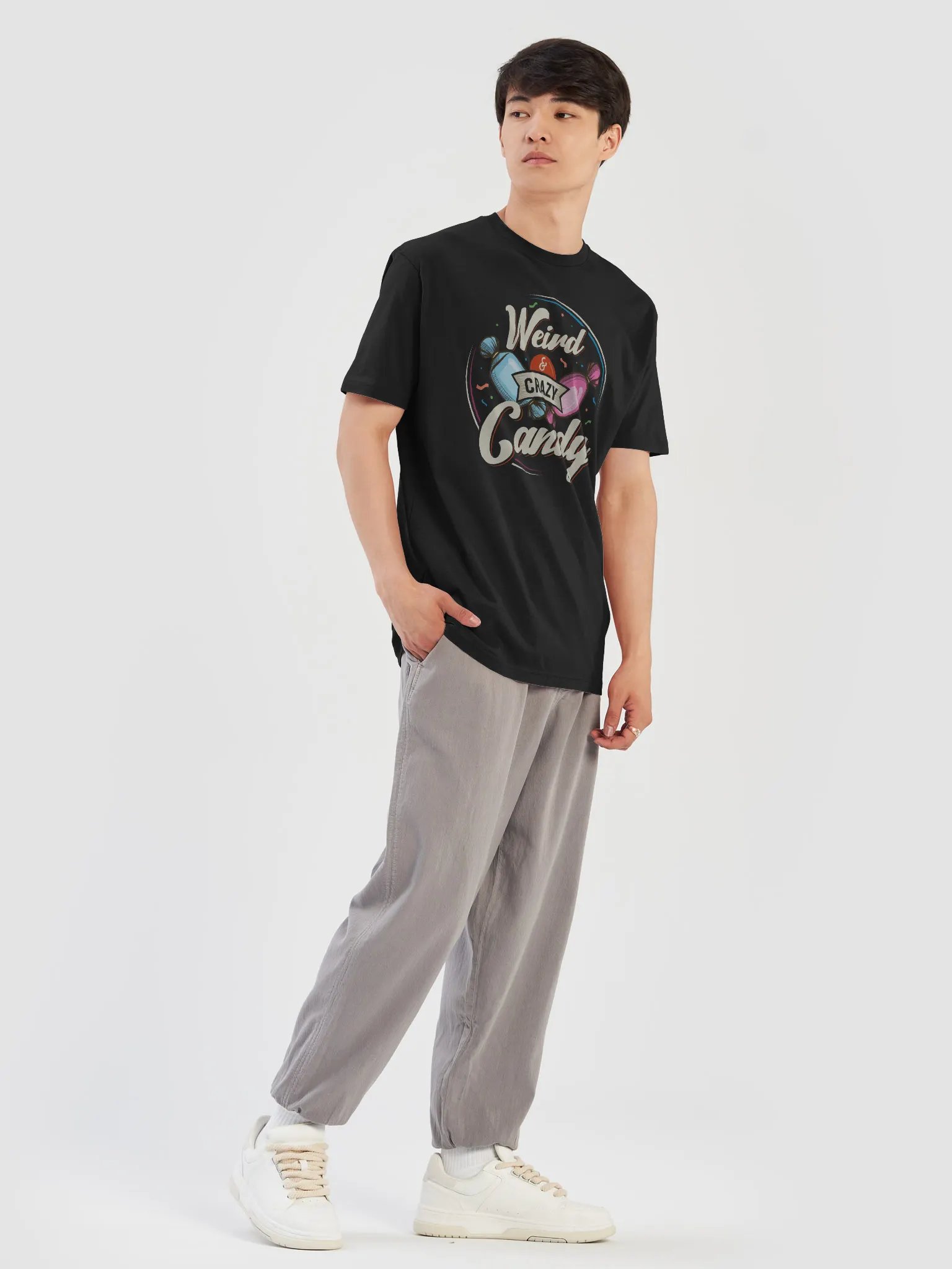 Weird & Crazy Candy / Dark Fitted Tee product image (5)
