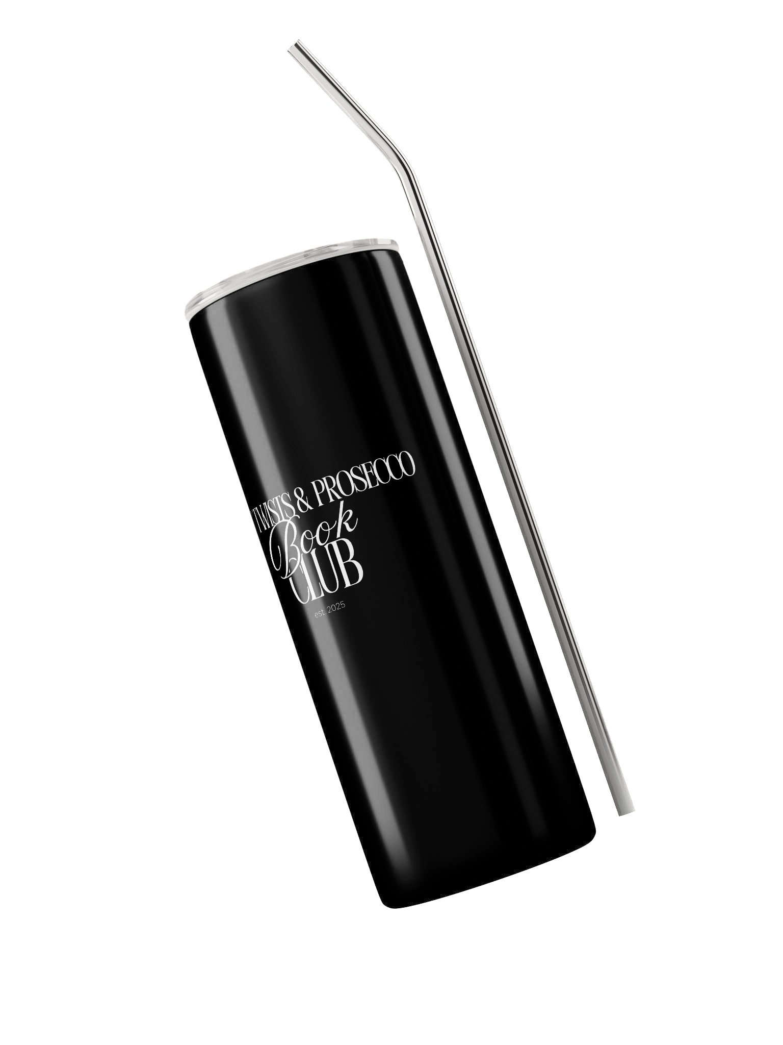 The "Plot Twists & Prosecco" Insulated Tumbler product image (3)