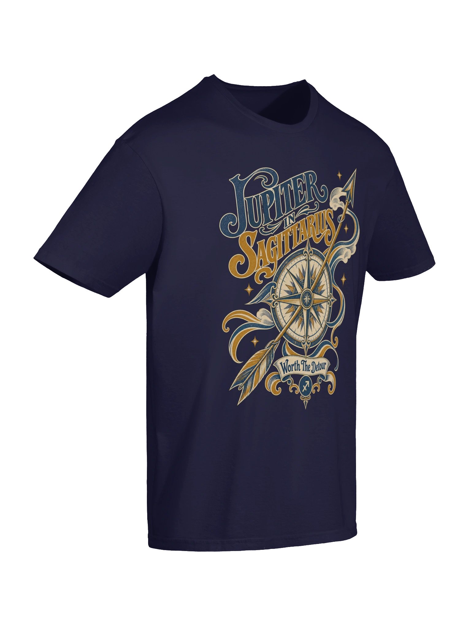 Jupiter in Sagittarius Worth the Detour Tee product image (6)