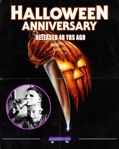 The scariest mask in horror history was a $2 Captain Kirk mask!  Halloween turns 48

Halloween premiered on October 25, 1978 ...