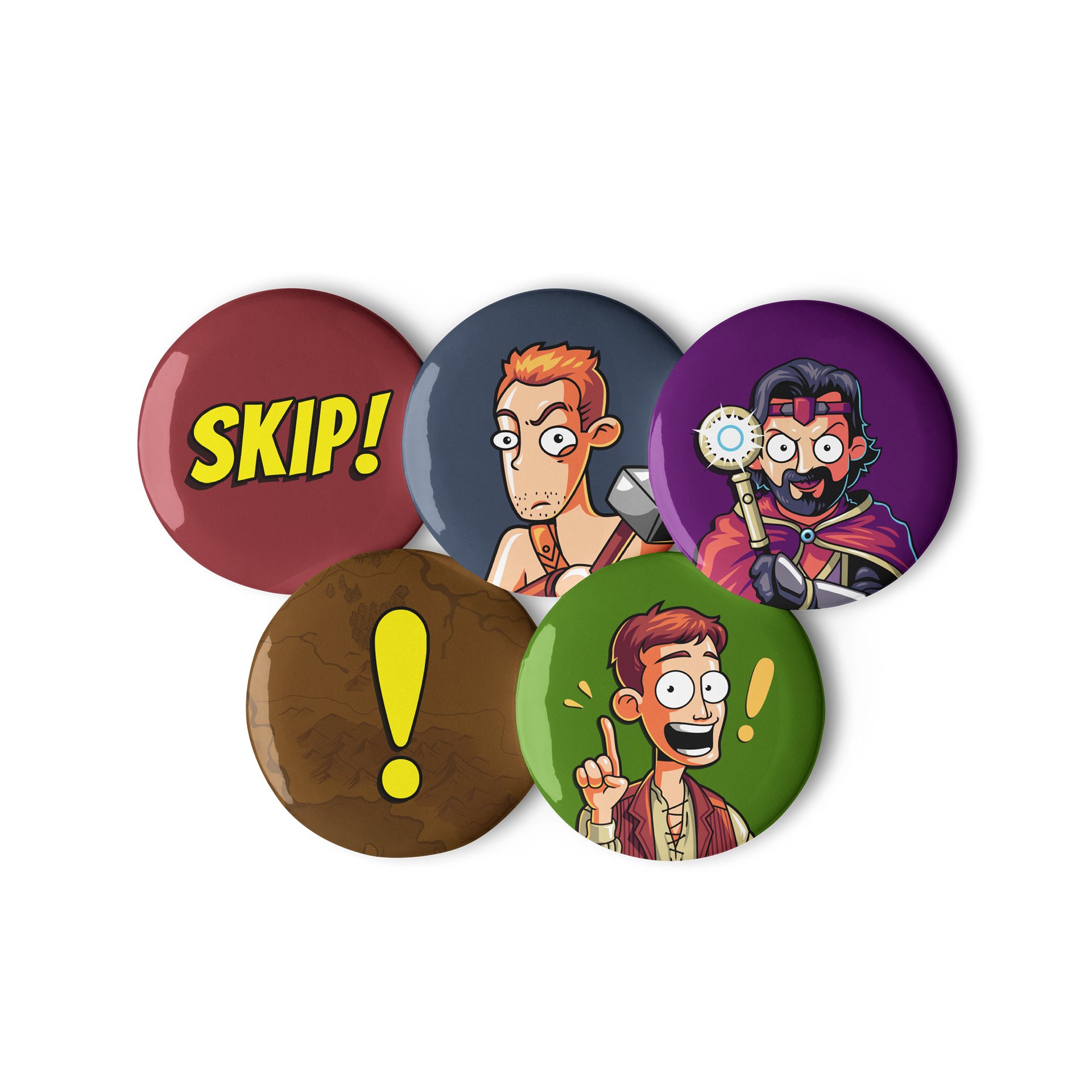Epic NPC Man - Pin Set product image (1)