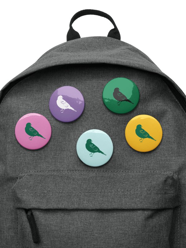 The Ultimate Wandering Nightingale Pin Collection - Pin Buttons Set product image (2)