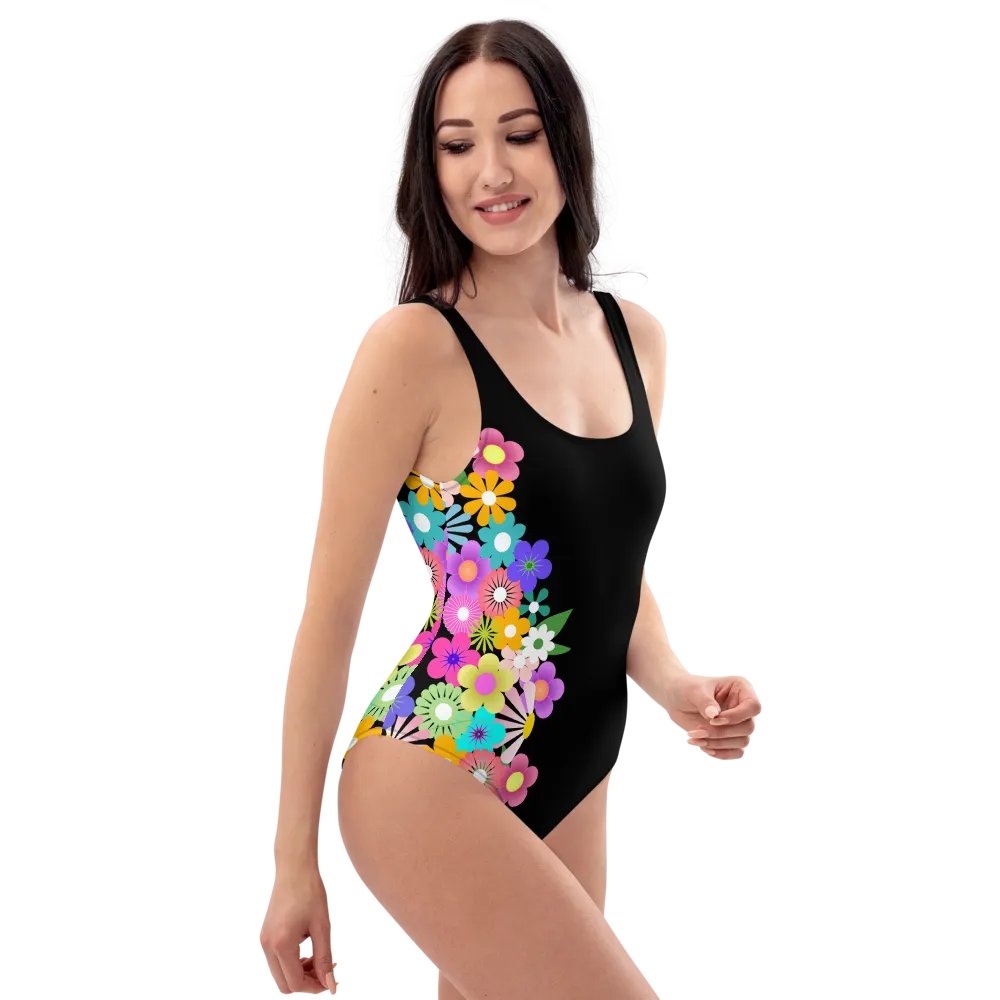 Flower Bloom Black Swimsuit product image (1)