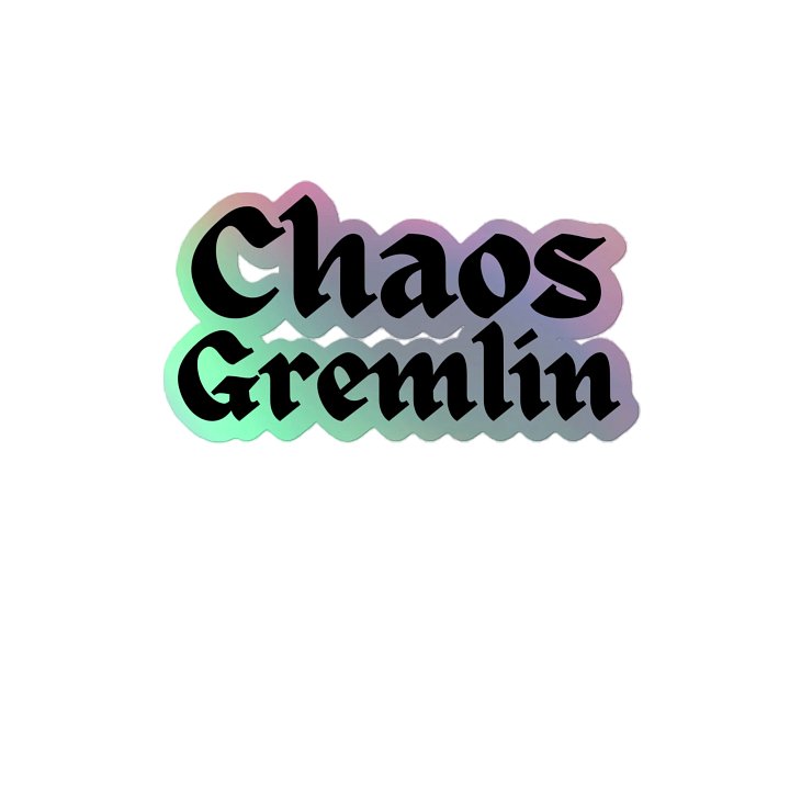 Chaos Gremlin Sticker product image (2)