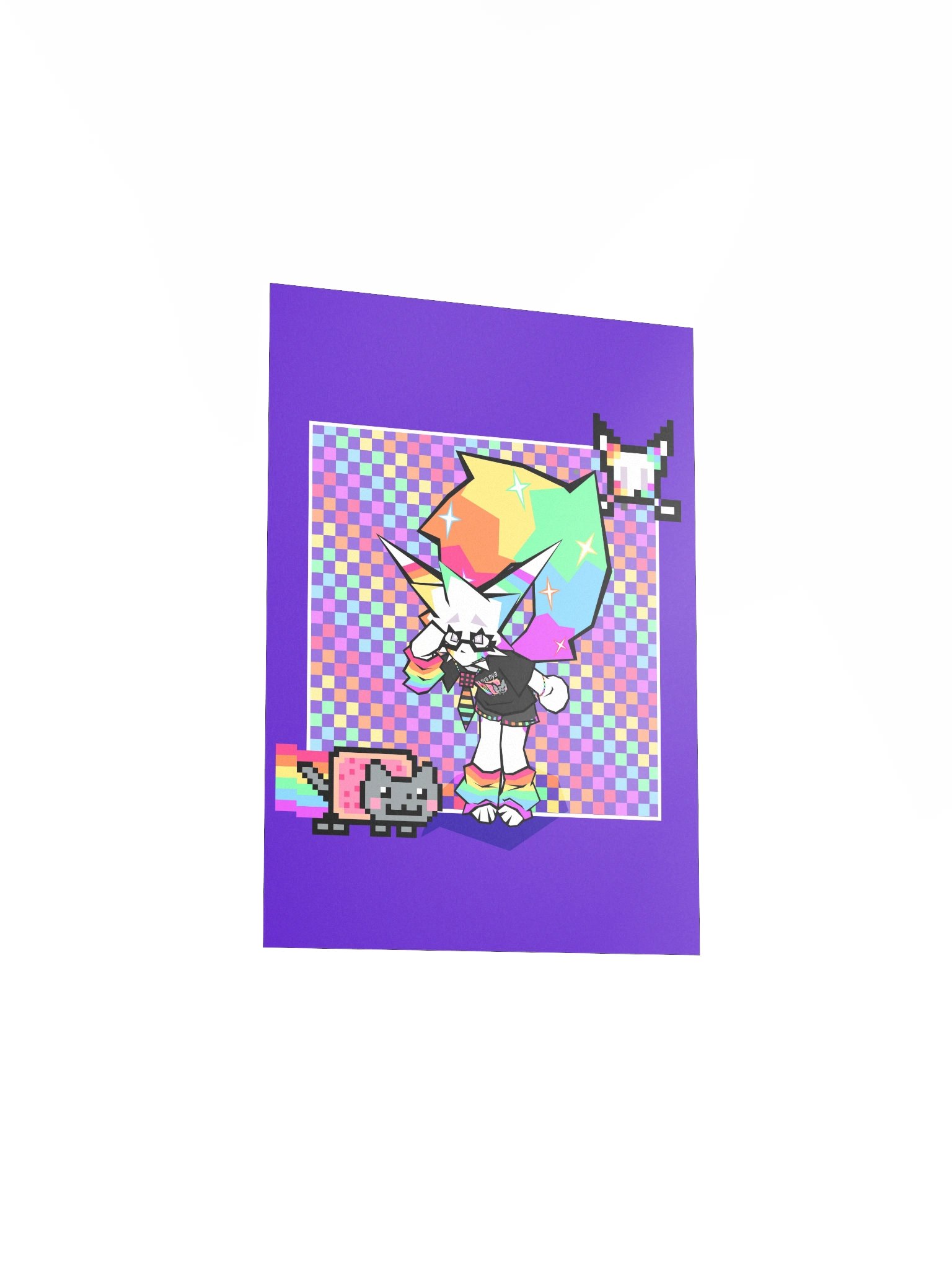 glitter leaning poster product image (29)