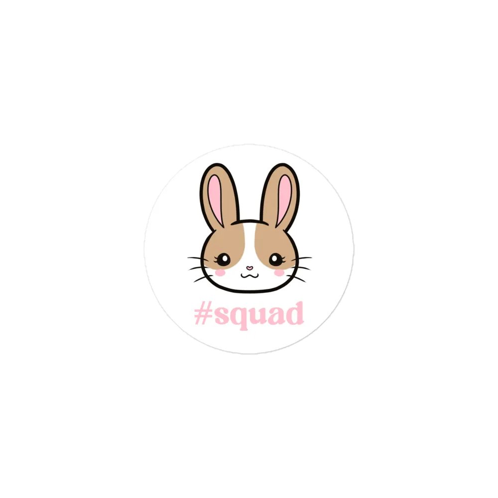Bunny Squad Magnet product image (1)