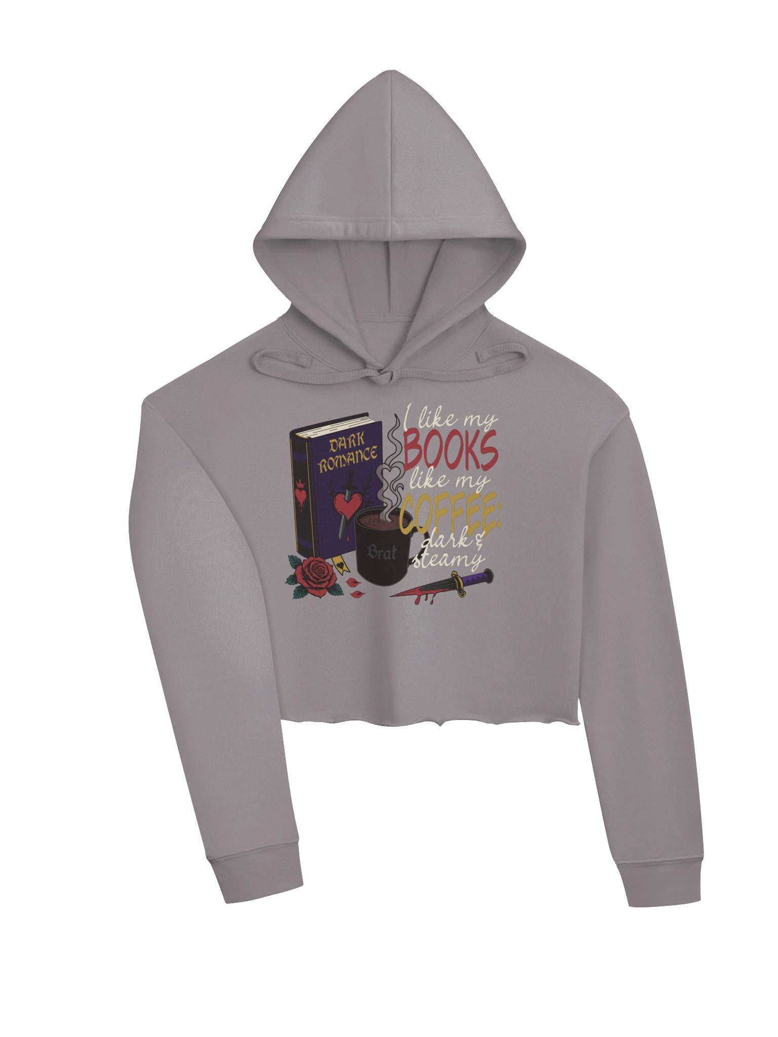 Dark & Steamy (Cropped Hoodie) product image (7)
