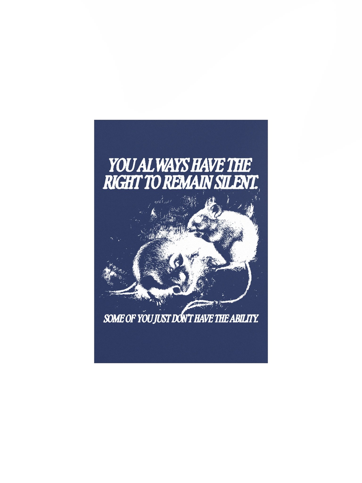 Remain Silent Poster product image (1)