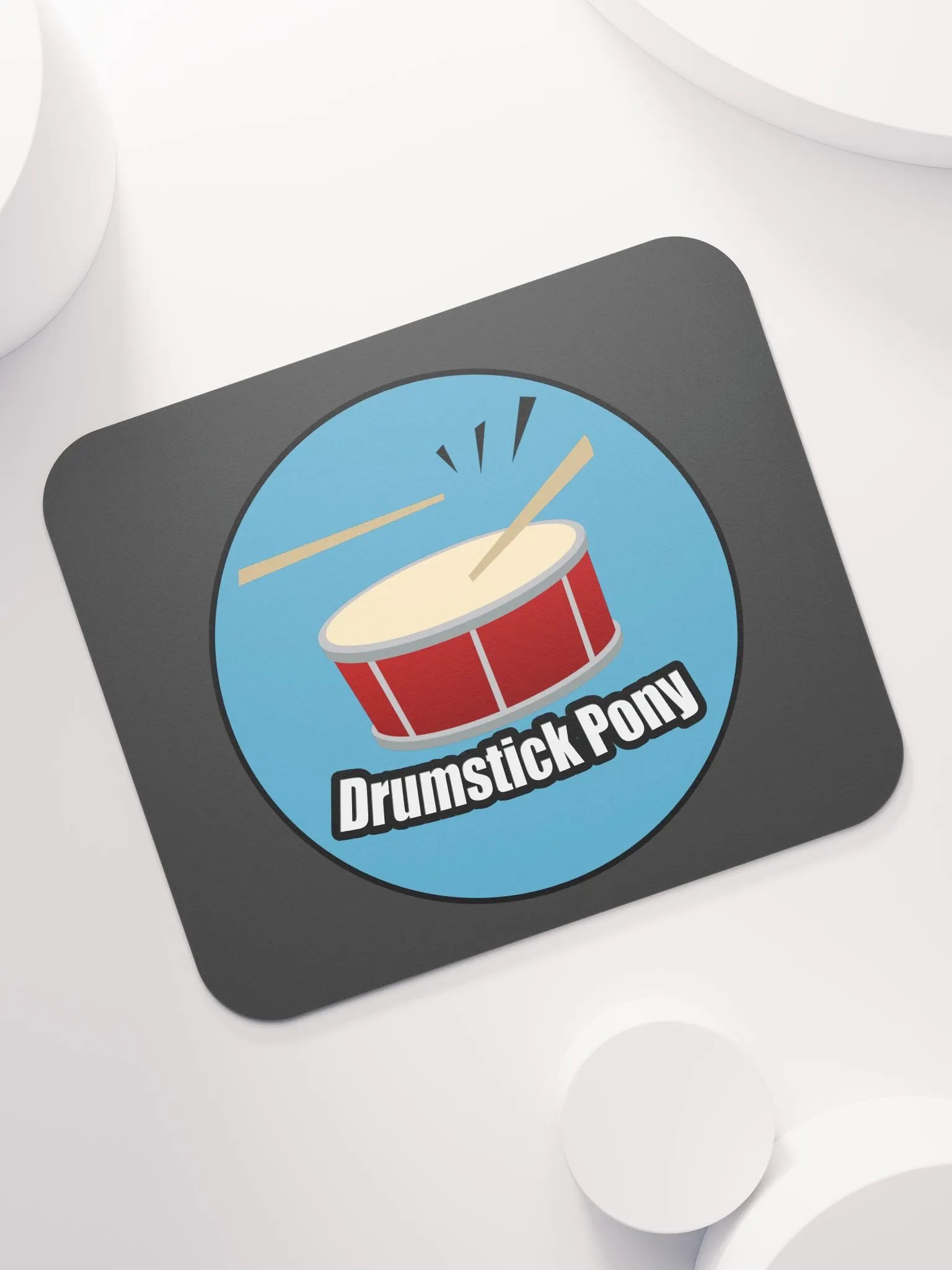 Drumstick Pony Logo Mouse Pad product image (5)