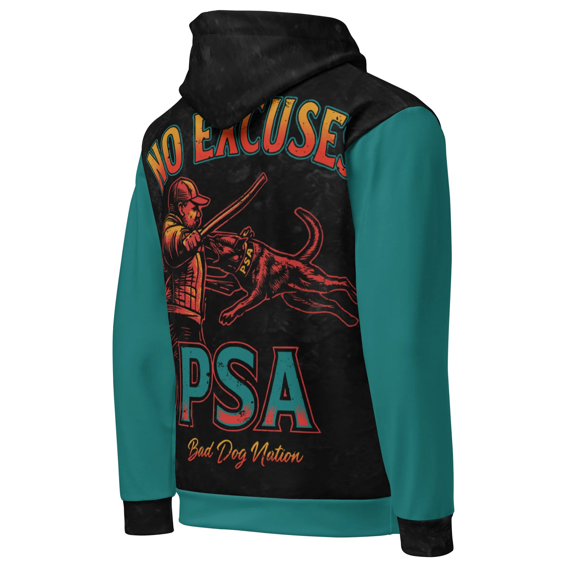 PSA No Excuses - Premium Adult Unisex All Over Print Hoodie product image (3)