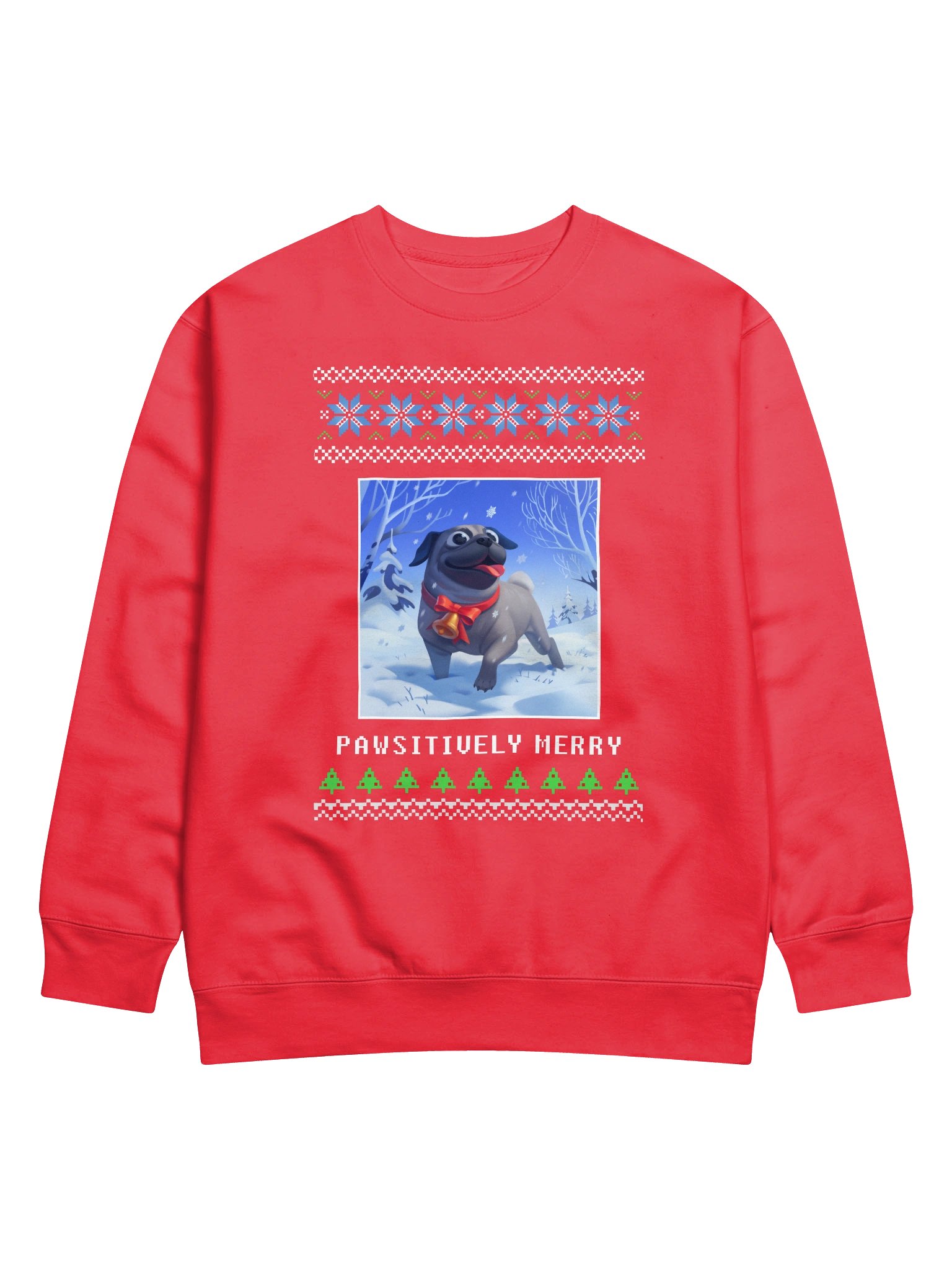 PAWSITIVELY MERRY Sweatshirt product image (1)