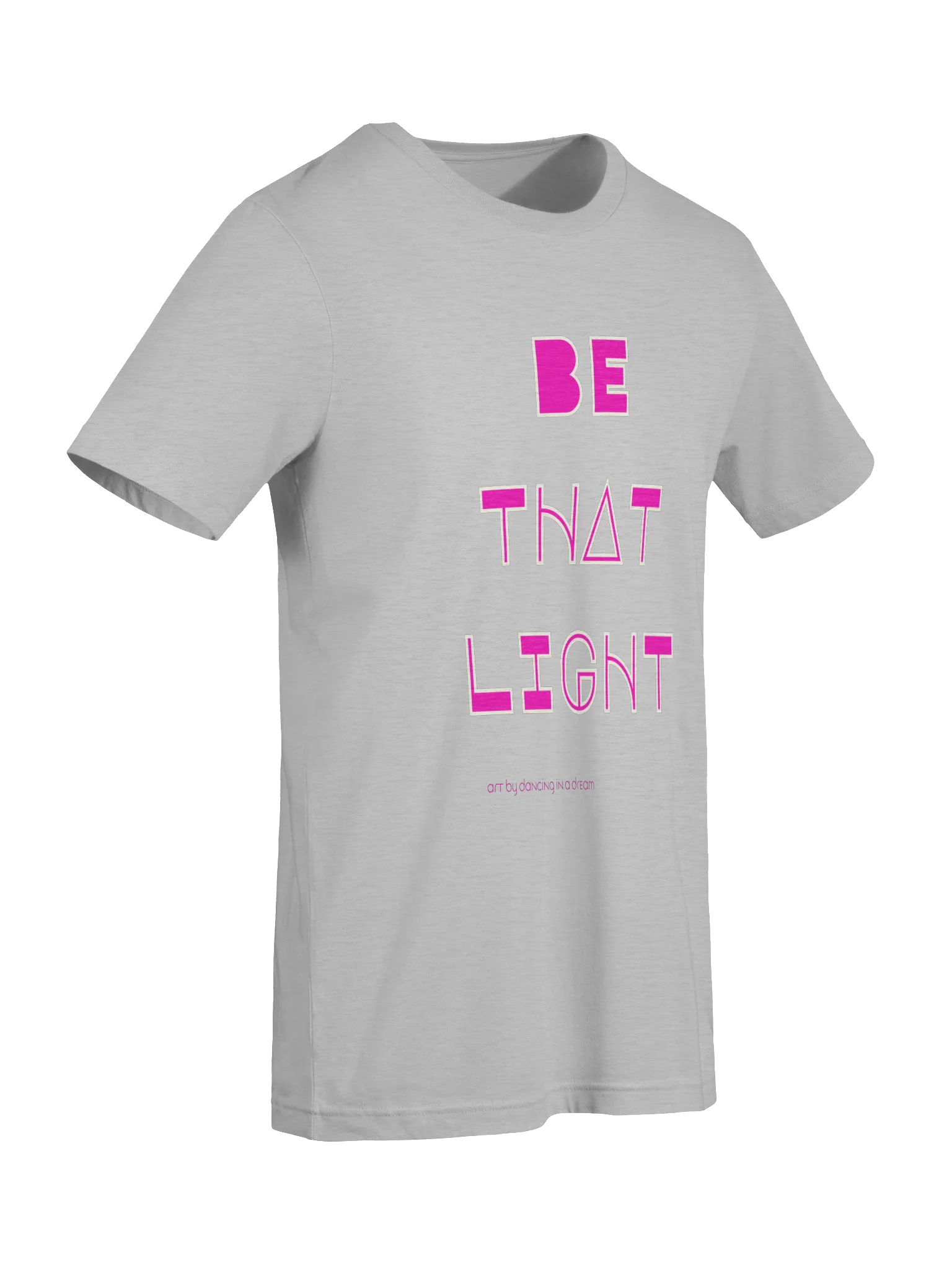 'be that light' tee | pink mono product image (66)