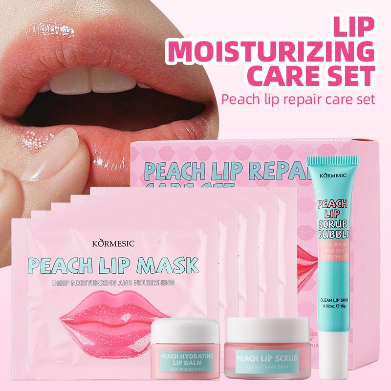 Peach Lip Repair Care Set – Complete Moisturizing Lip Kit product image (2)
