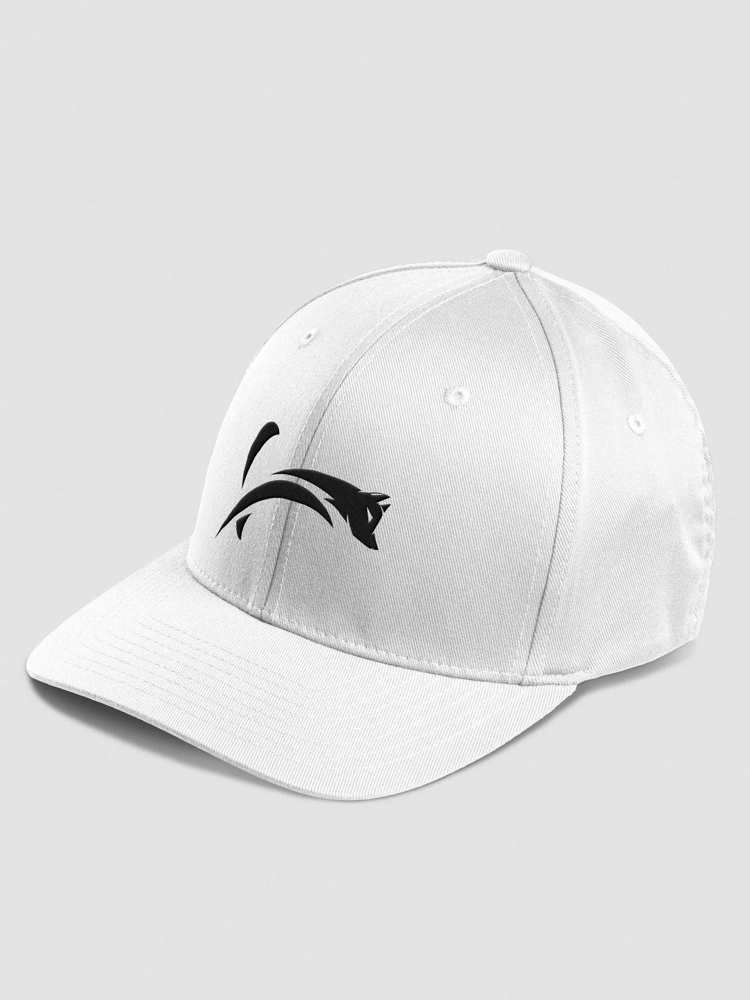 NightFoxx Logo Flex-Fit Hat (White) product image (2)