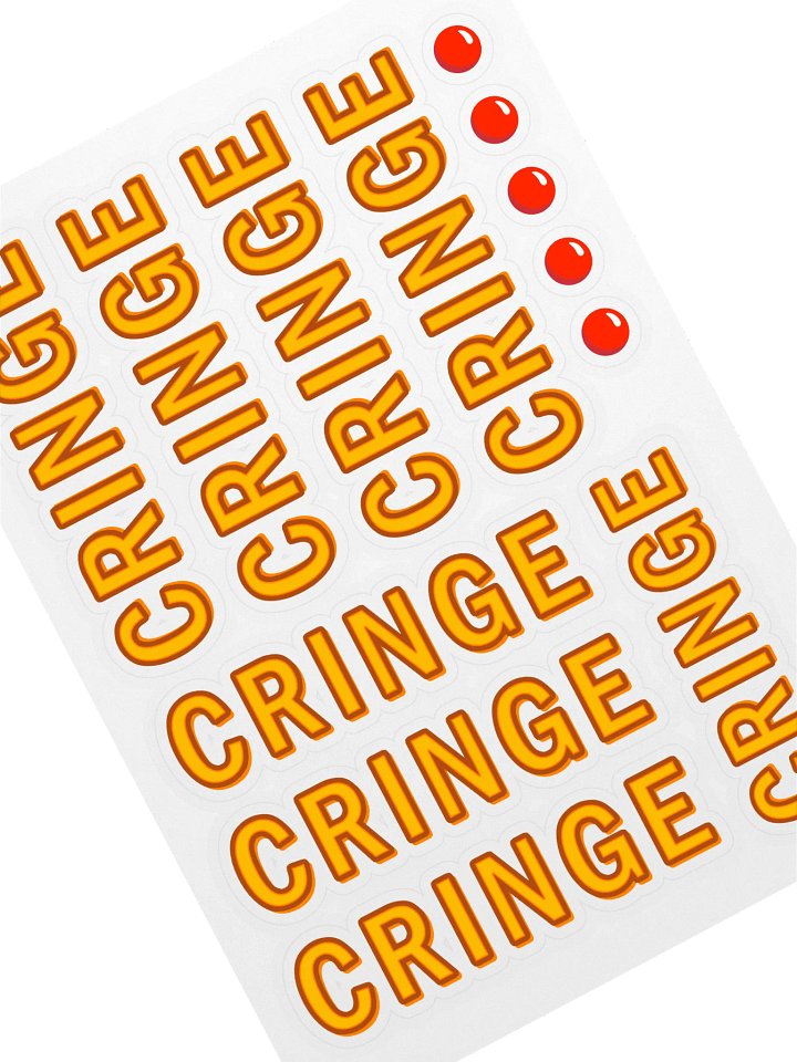 Stickers! - Cringe product image (1)
