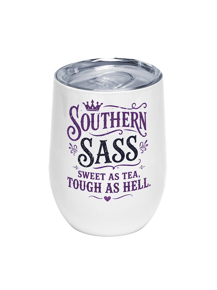 Southern Sass Wine Tumbler product image (1)