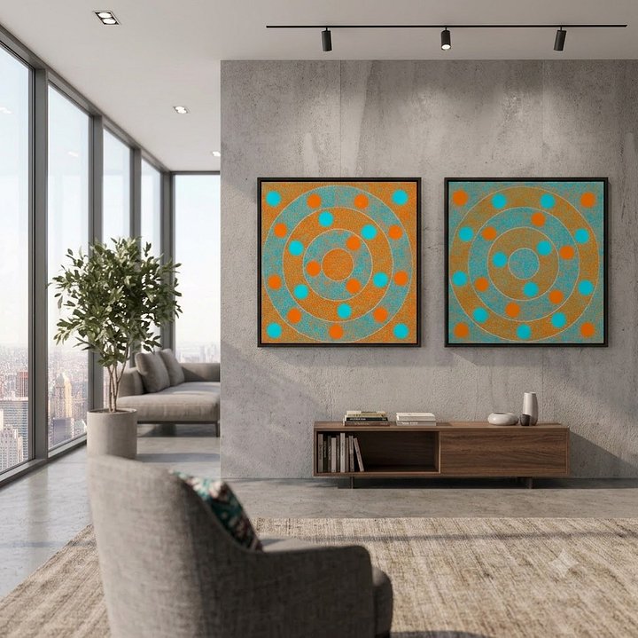 Endless Universe 1 (2008) on canvas (36" x 36") product image (2)