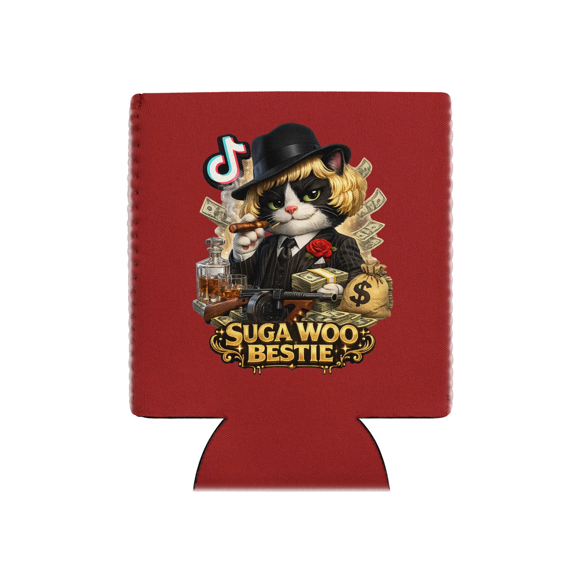 ''Suga Woo Bestie Mafia'' Coozie Can Cooler product image (2)
