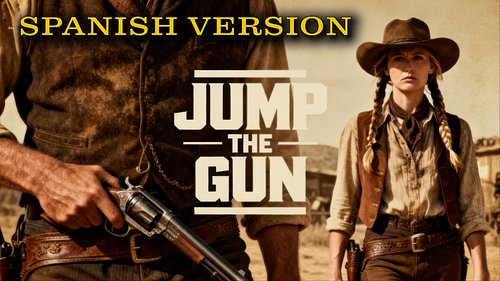 We present the Spanish Language Version of JUMP THE GUN Episode #1! 

WATCH ON YOUTUBE FOR FREE:
https://www.youtube.com/watc...