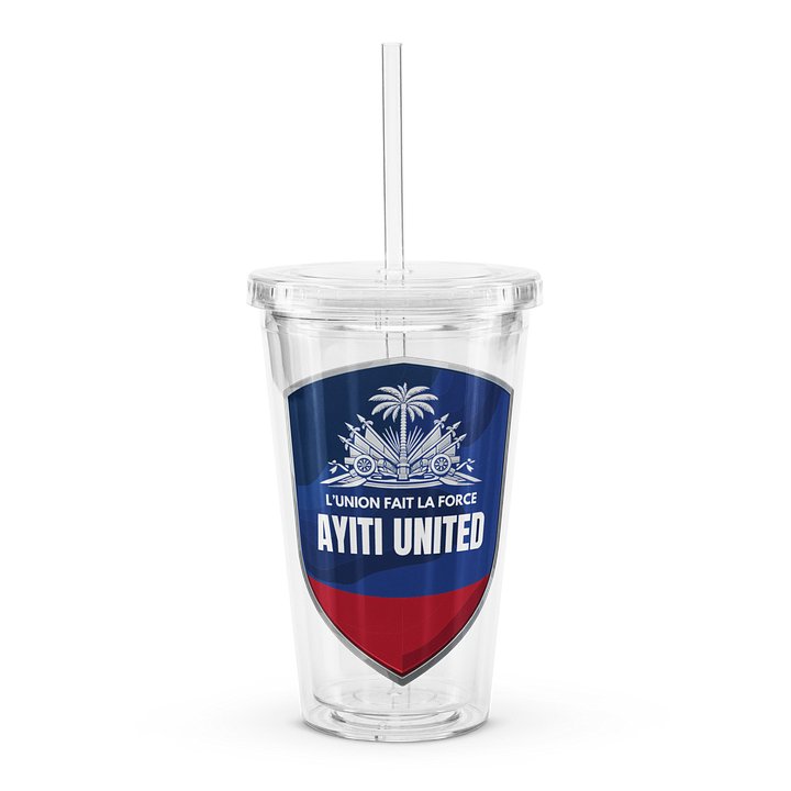 Ayiti Unity Emblem Double Wall Tumbler product image (1)